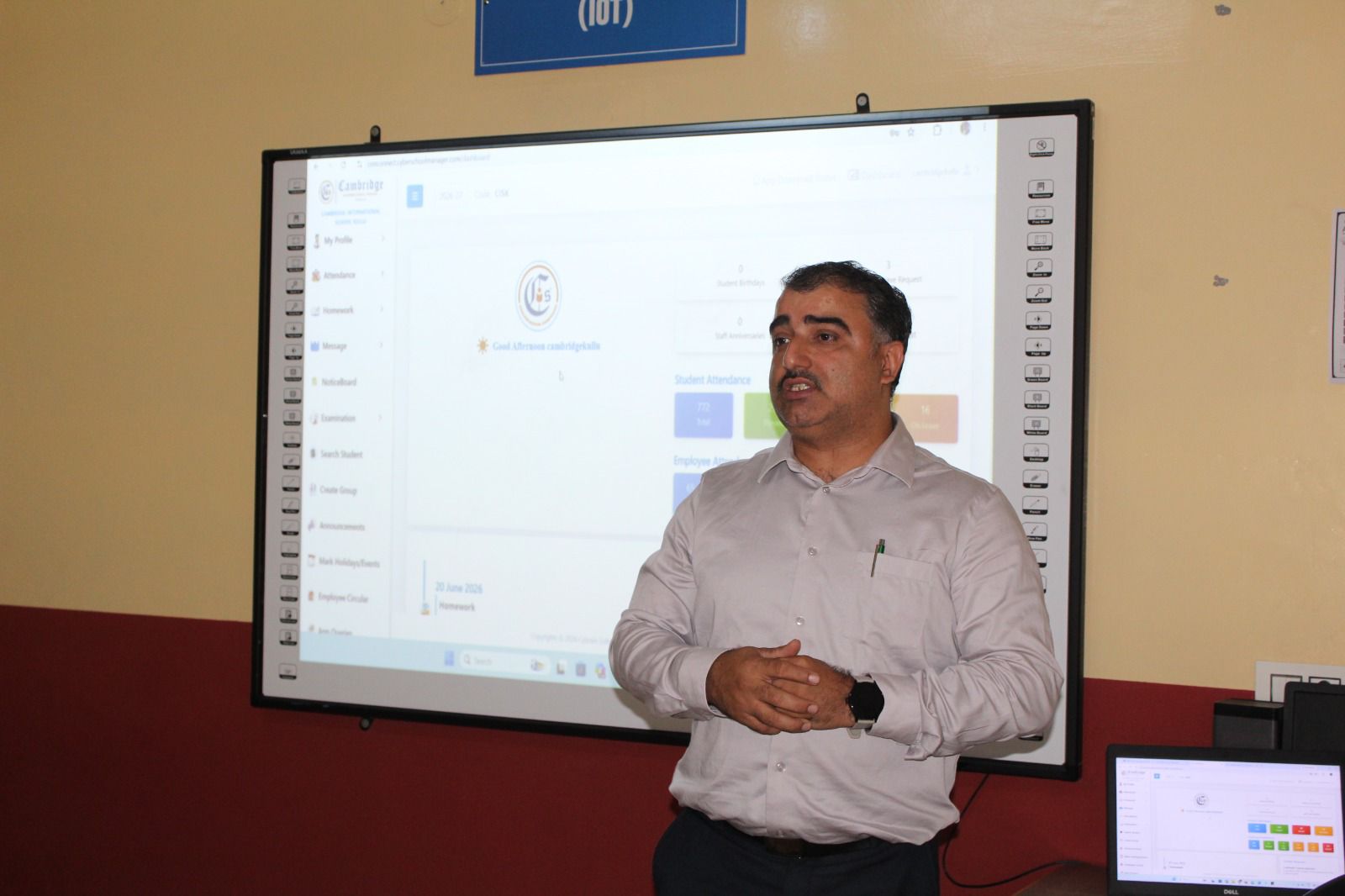 Students learning